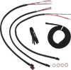 LA CHOPPERS Handlebar Cable/Brake Line Kit - Quick Connect - Complete - 15" - 17" Handlebars - Black LA-8156KT2-16B LA CHOPPERS Handlebar Cable/Brake Line Kit - Quick Connect - Complete - 15" - 17" Handlebars - Black LA-8156KT2-16B