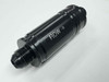 High-Flow Fuel Check Valve - #8 AN Male Ends, Lightweight Aluminum, Black Anodized High-Flow Fuel Check Valve - #8 AN Male Ends, Lightweight Aluminum, Black Anodized