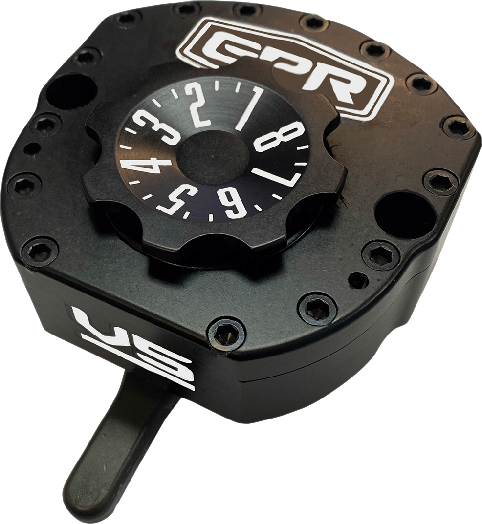 Gpr V5-S Steering Damper Black Zx6R 5-5011-4008K - J J Motorsports