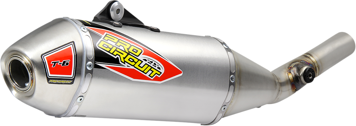 Pro Circuit 0122125A T-6 Slip-On KX250F - J J Motorsports