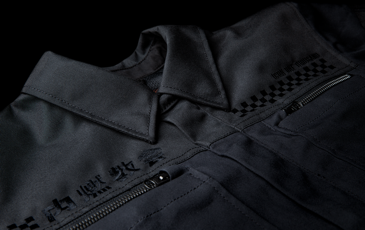 Icon Upstate Canvas National Jacket Black XL 2820-6563