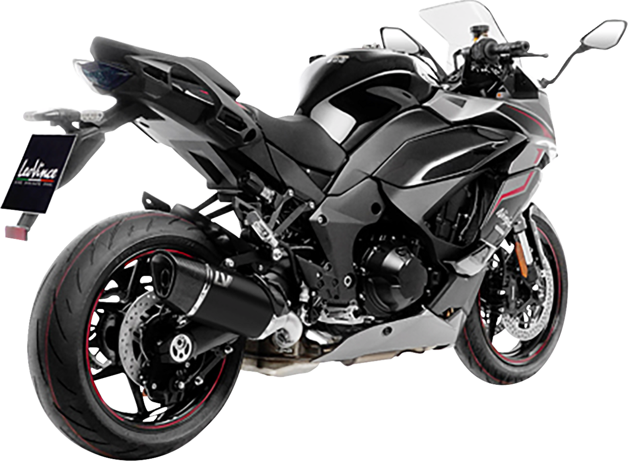 Leovince LV-14 R Slip-On Muffler Black Ninja 1000 SX 15602BU - J J