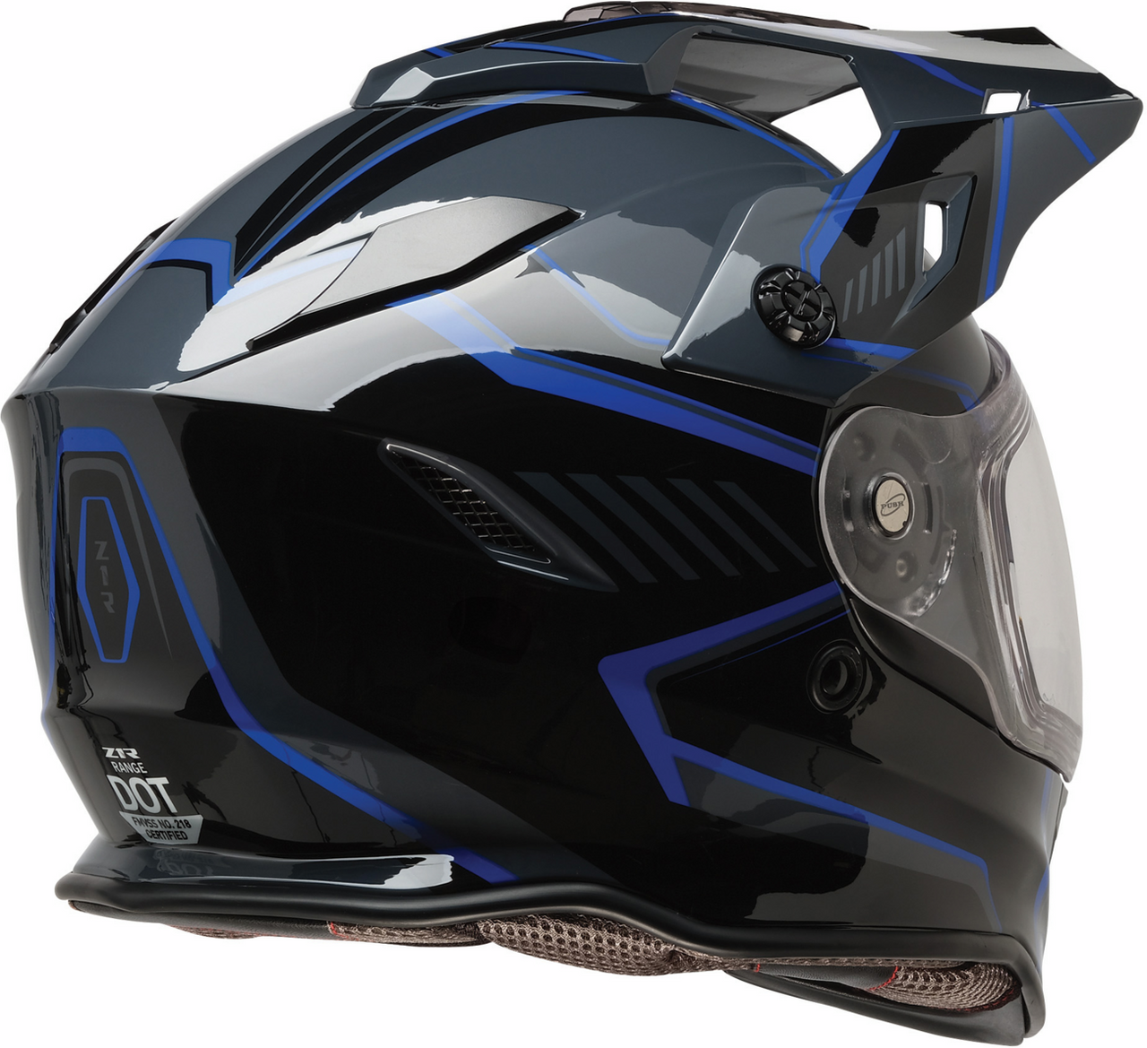 Z1R Range 2.0 Helmet Voyager Black/Blue XL 0140-0366 - J J Motorsports