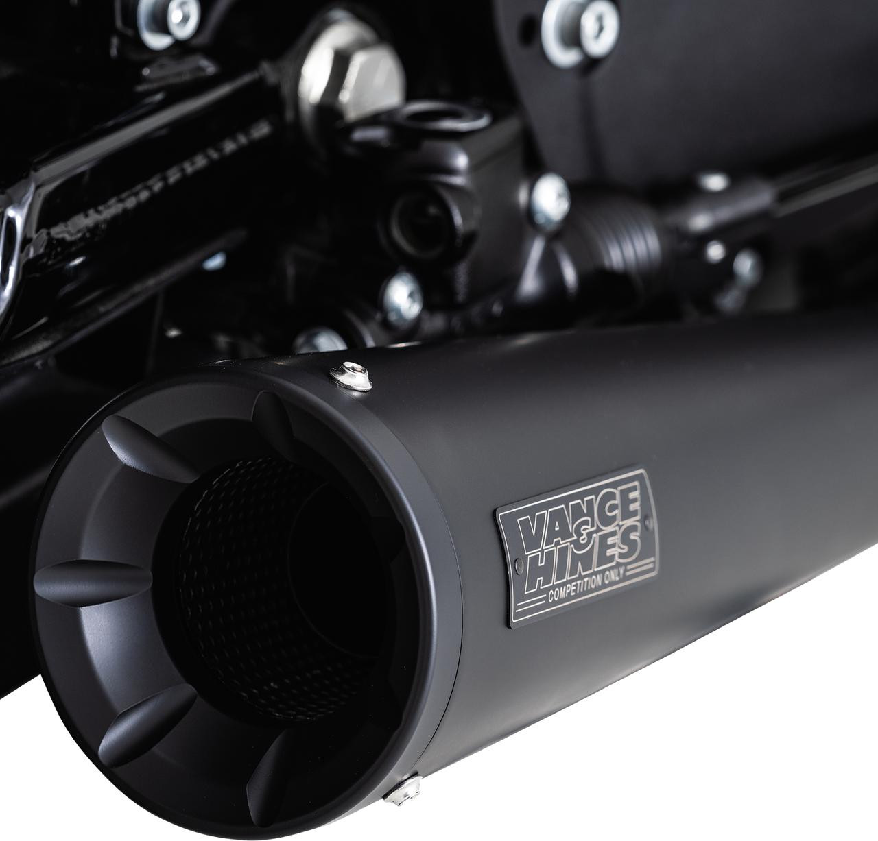 Vance & Hines Upsweep 2-into-1 Exhaust System Stainless Steel