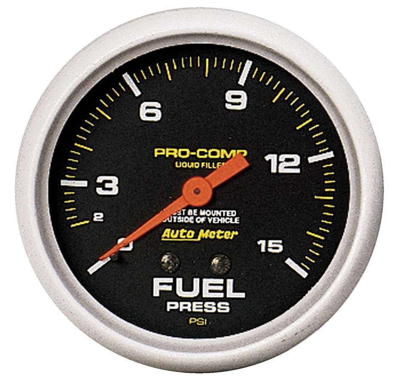 Autometer 0-15 Fuel Pressure Gauge 5411 J J Motorsports