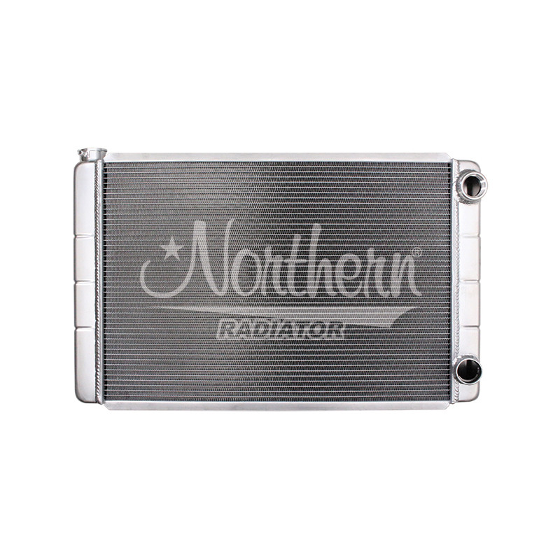 Performance Radiator Inlet Northern Radiator GM Radiator Dual Pass 19 x31 Interchangable Inlet ...