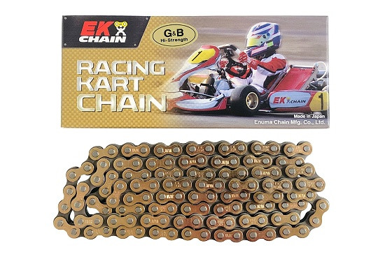 Shk Chain Ek Spaced Gold High Tensile Chain 45 In. - J J Motorsports