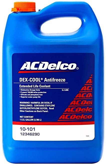 10-101 Acdelco Dex-Cool Coolant Antifreeze - J J Motorsports