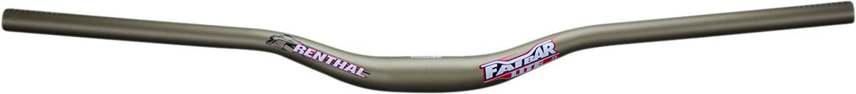Renthal Fatbar Lite 35 30mm Rise 760mm Aluminum M166-01-AG - J J