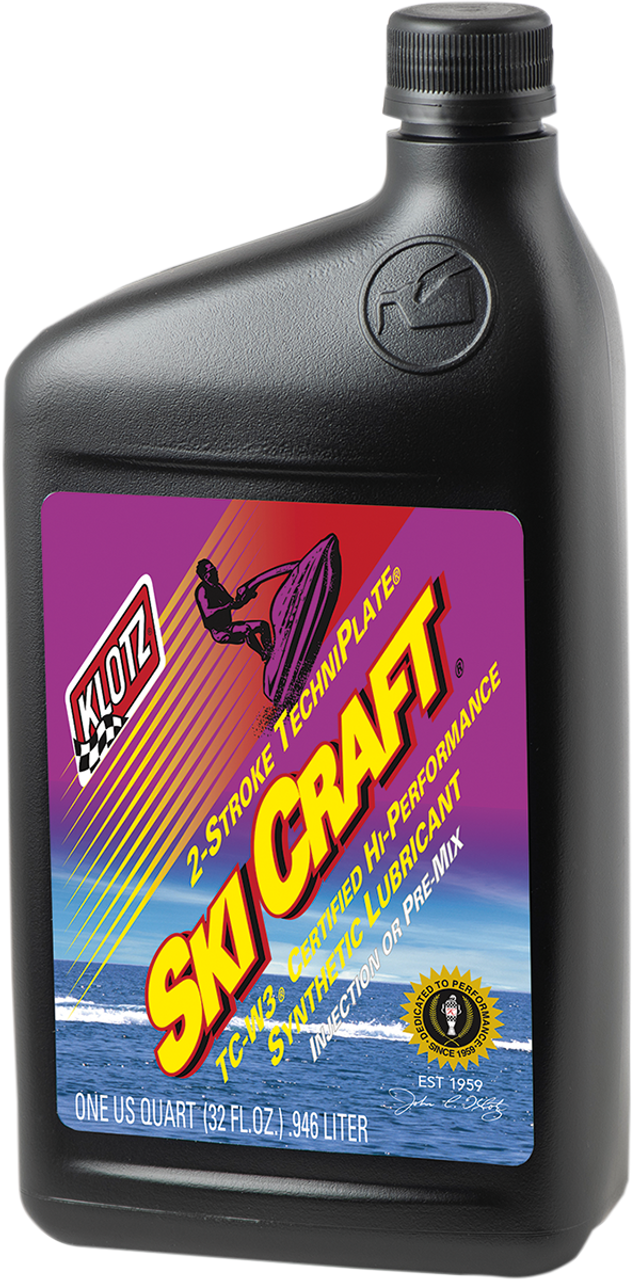 Klotz Oil Skicraftâ® Synthetic 2-Stroke Oil 1 U.S. Quart Kl-306