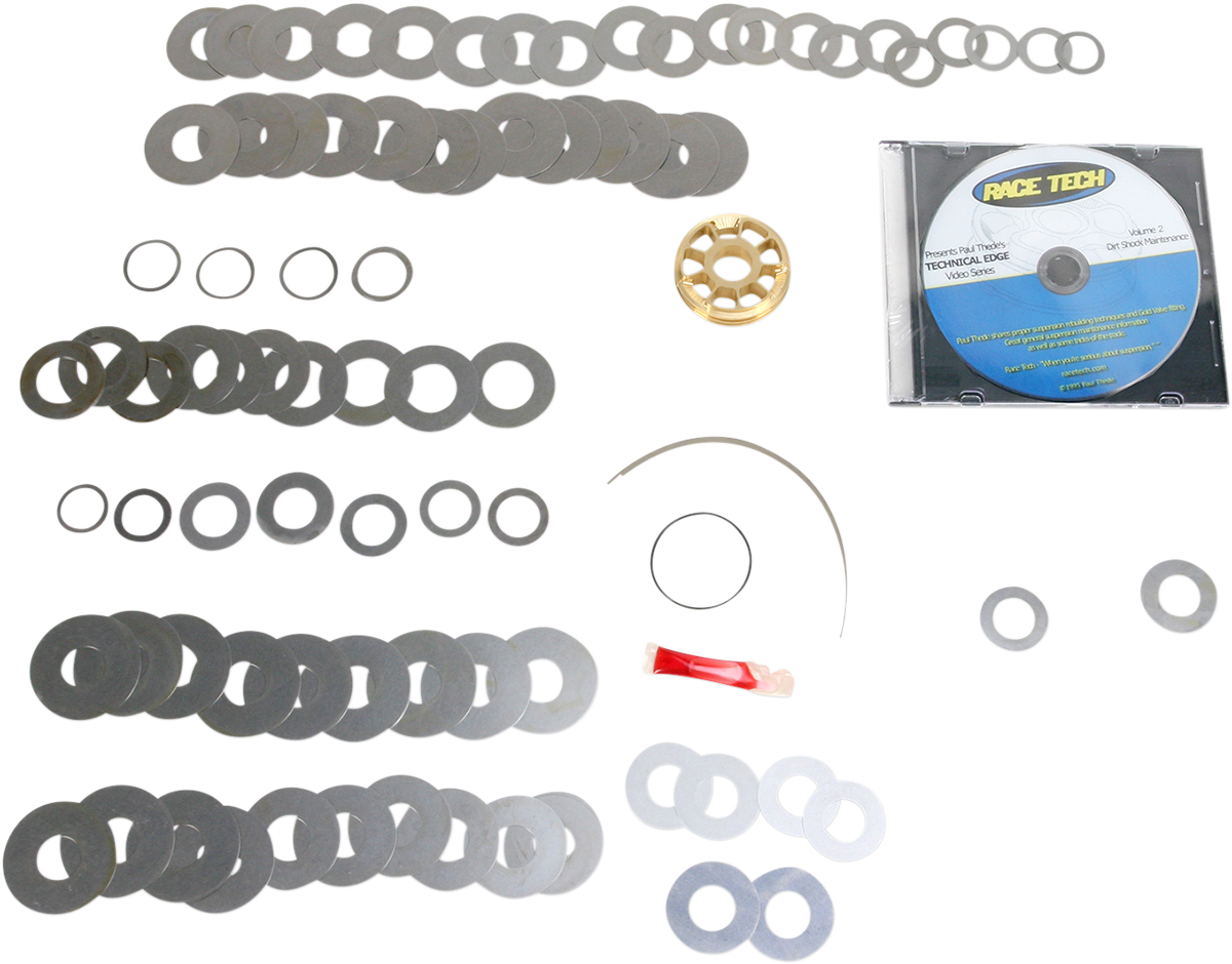 Race Tech Gold Valve Shock Kit 50 Mm Smgv 5042 - J J Motorsports