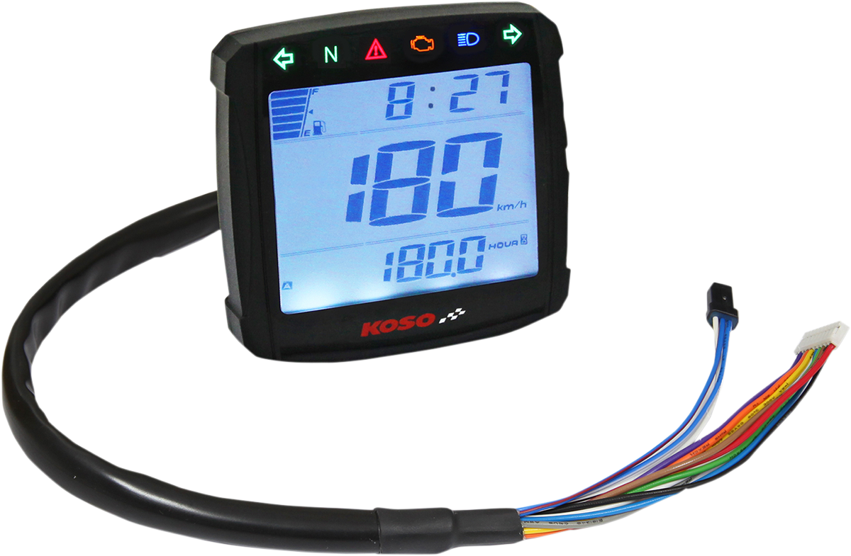 KOSO USA XR-1S デジタルスピードメーター Koso North America Xr-01S Speedometer 2.94