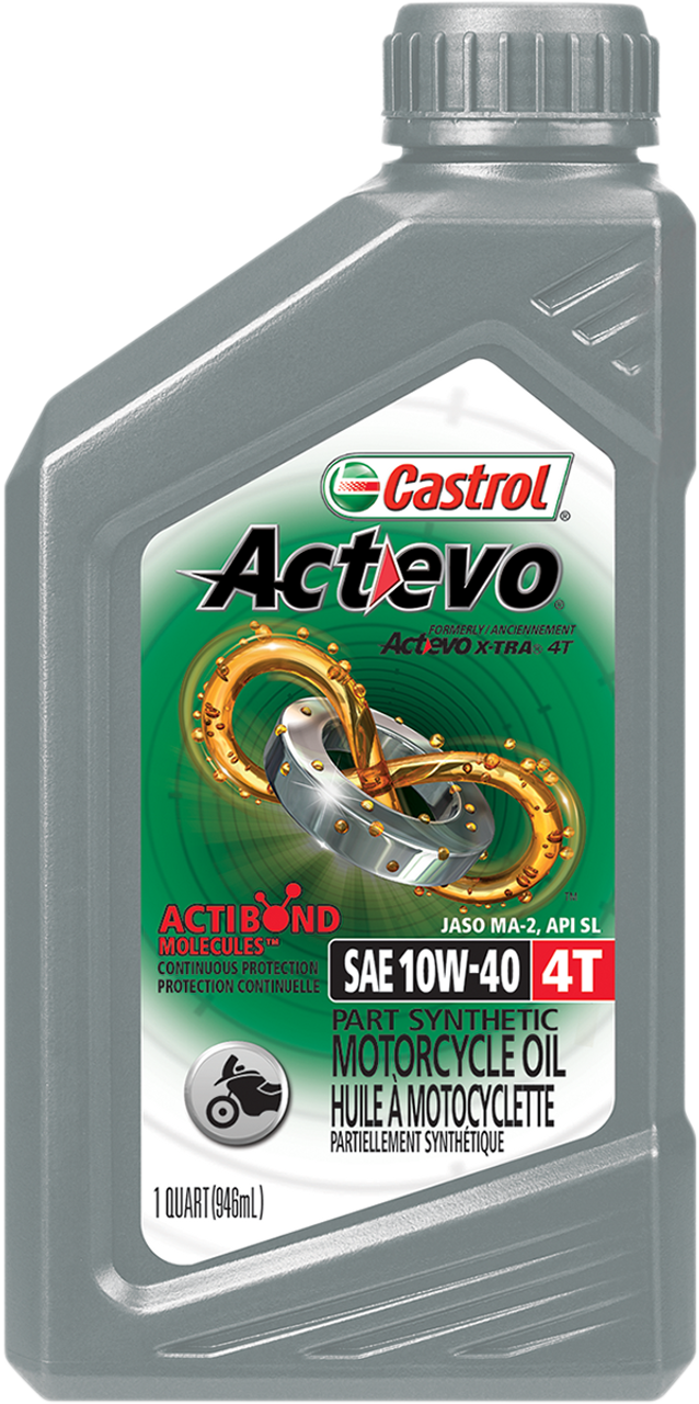 Castrol Moto 4T 10W40 4L Act-Evo