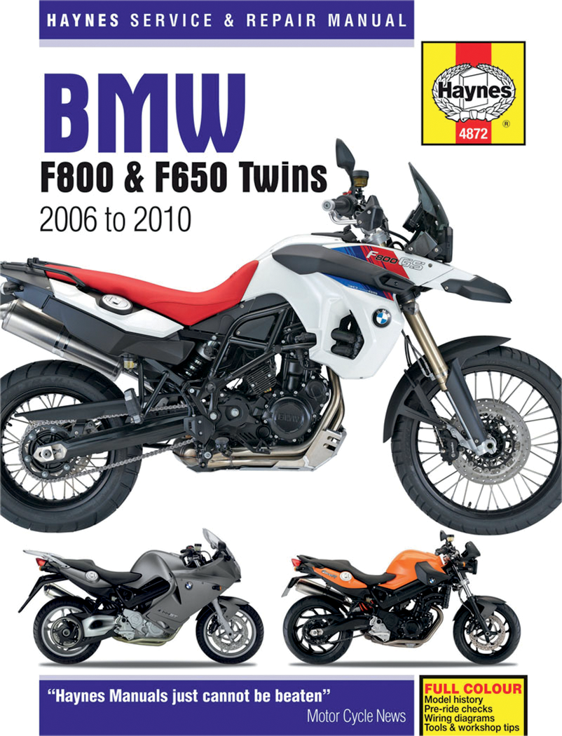 Haynes Manual Bmw '06-'16 M4872 - J J Motorsports