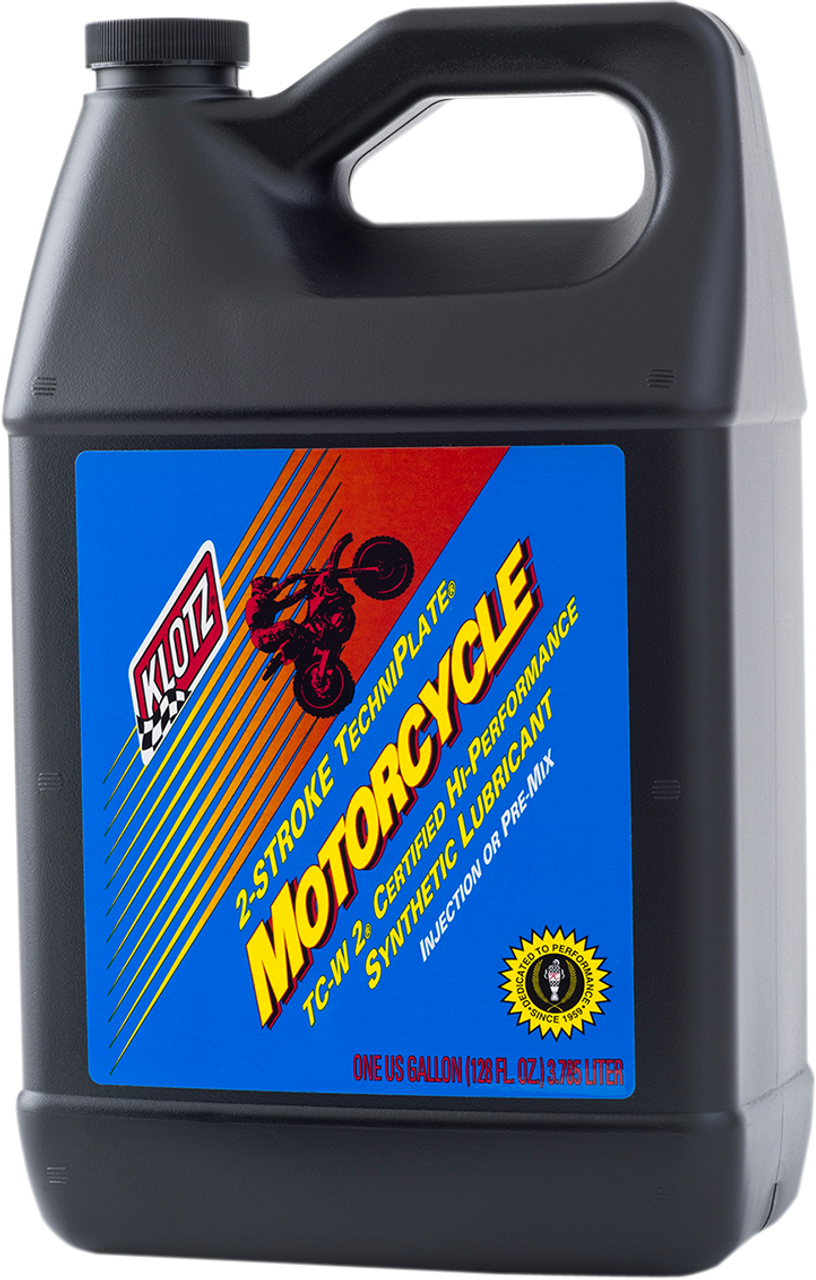 KLOTZ OIL TechniPlate® Synthetic TCW-2 2-Stroke Oil - 1 U.S. gal. KL-301