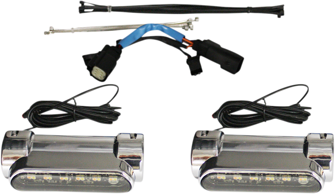 Custom Dynamics Engine Guard Light '10'13 Flhx Chrome CdCbAwSs6C