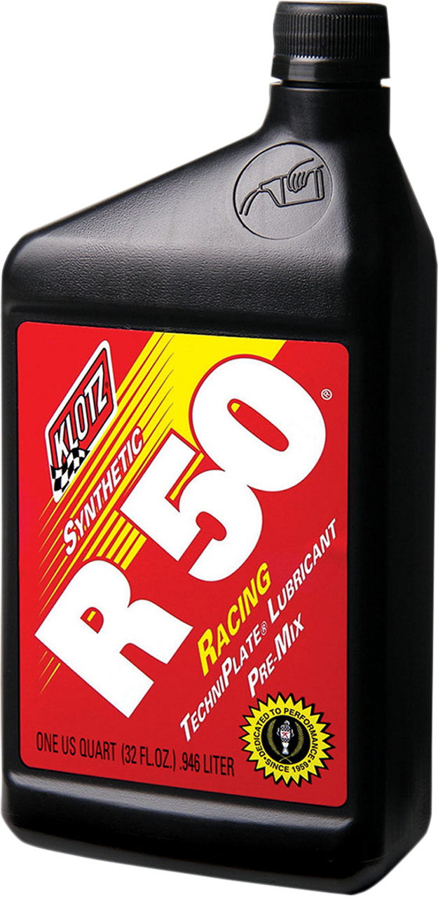 KLOTZ OIL R-50 Racing TechniPlate® Synthetic 2-Stroke Premix Oil