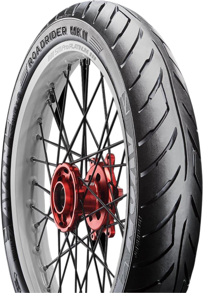 Avon Roadrider MKII Motorcycle Tire - 110/70-17 54V, Front/Rear, Enhanced Wet & Dry Grip