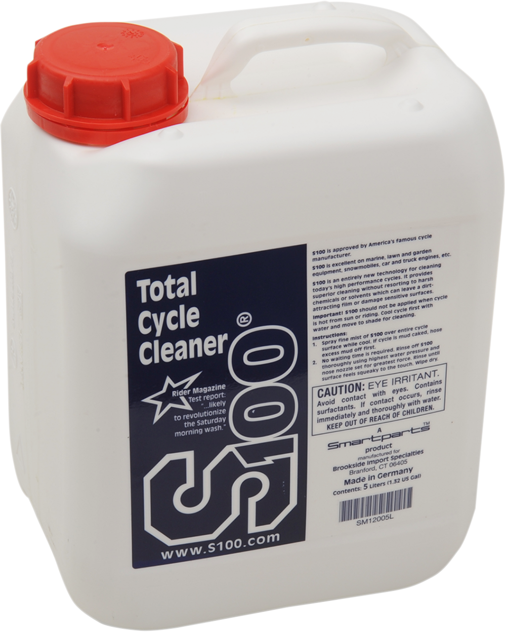 S100 Motorcycle Cleaner and Degreaser 5L refill