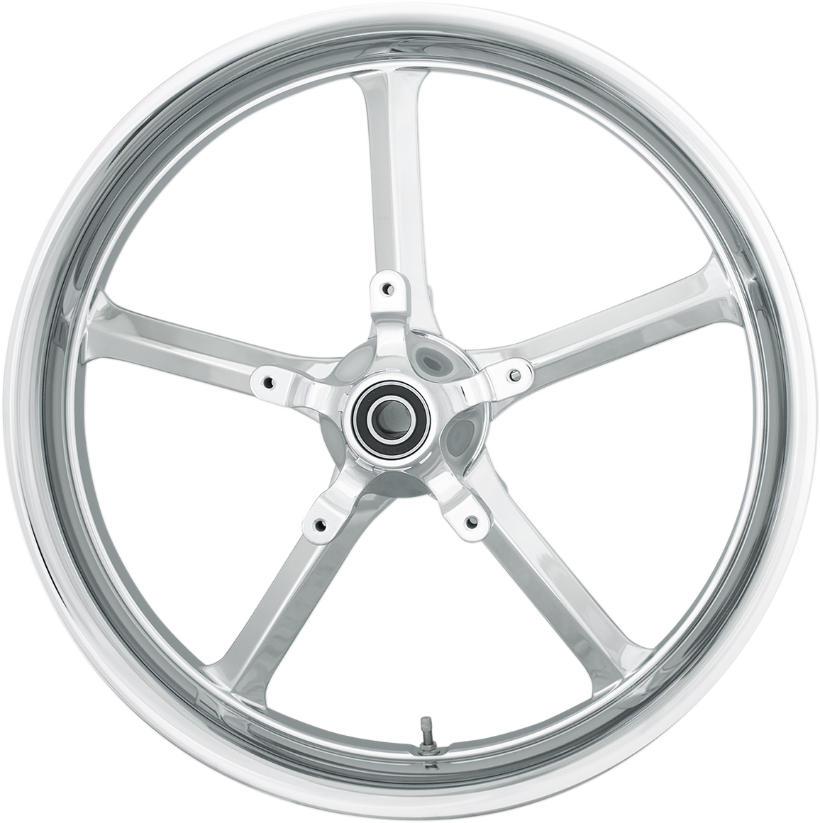 Coastal Moto Front Wheel Rockstar Dual Disc/No Abs Chrome 21