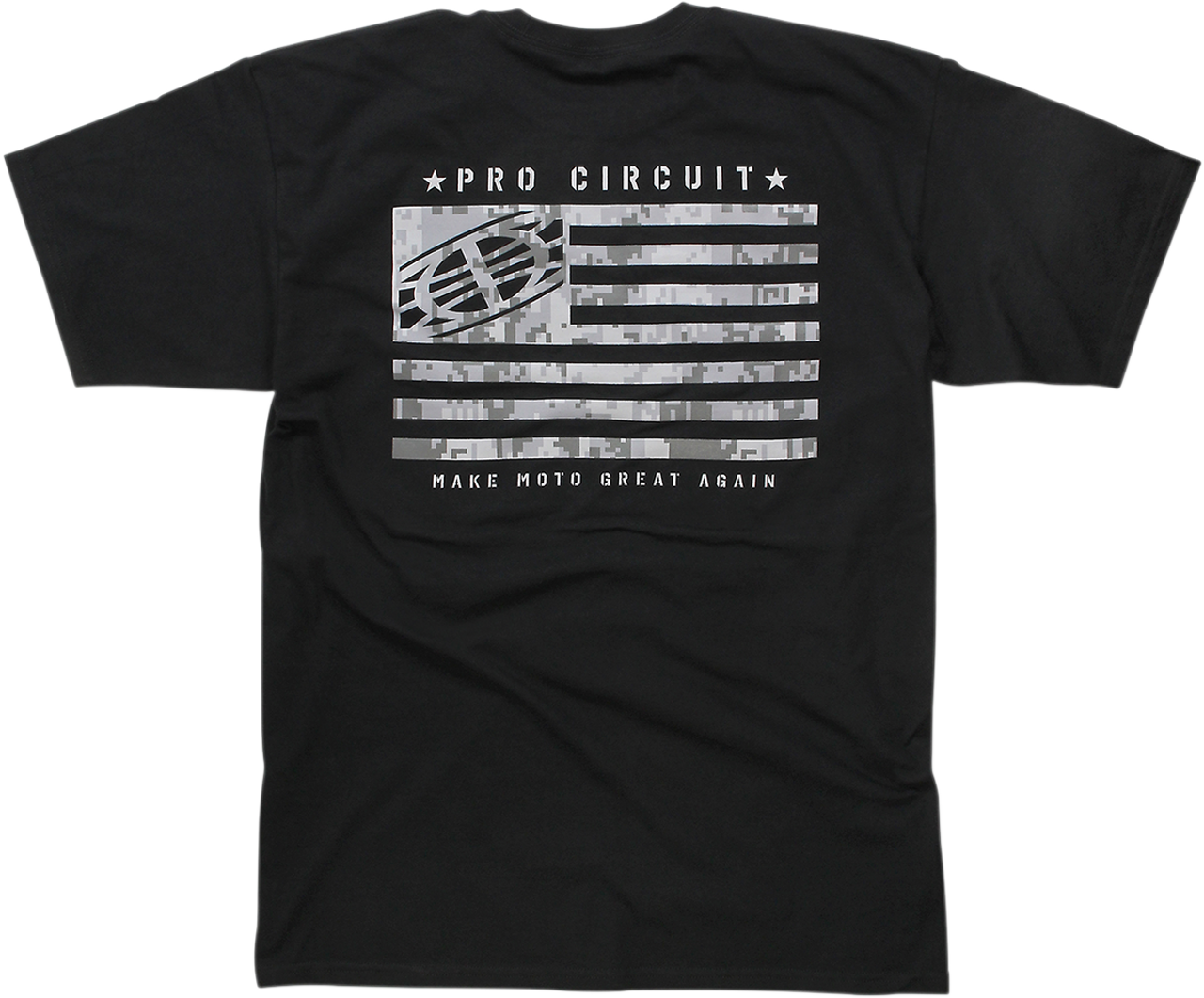 PRO CIRCUIT Flag T-Shirt - Black - XL 6411810-40