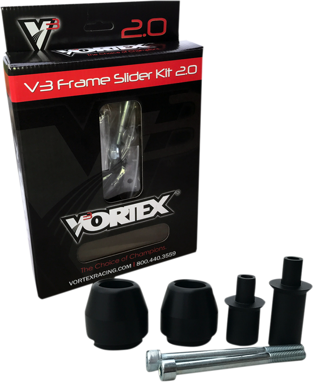 Vortex Frame Slider Kit Zx-6R Sr133 - J J Motorsports