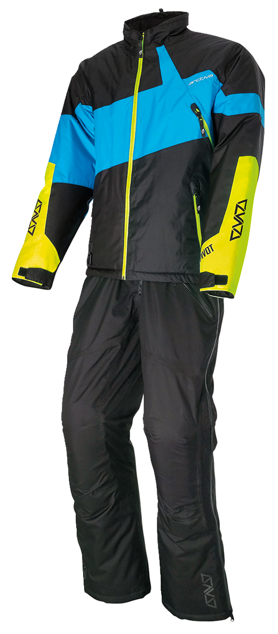 Arctiva Pivot 6 Jacket Black/Blue/Hi-Vis XL 3120-2115