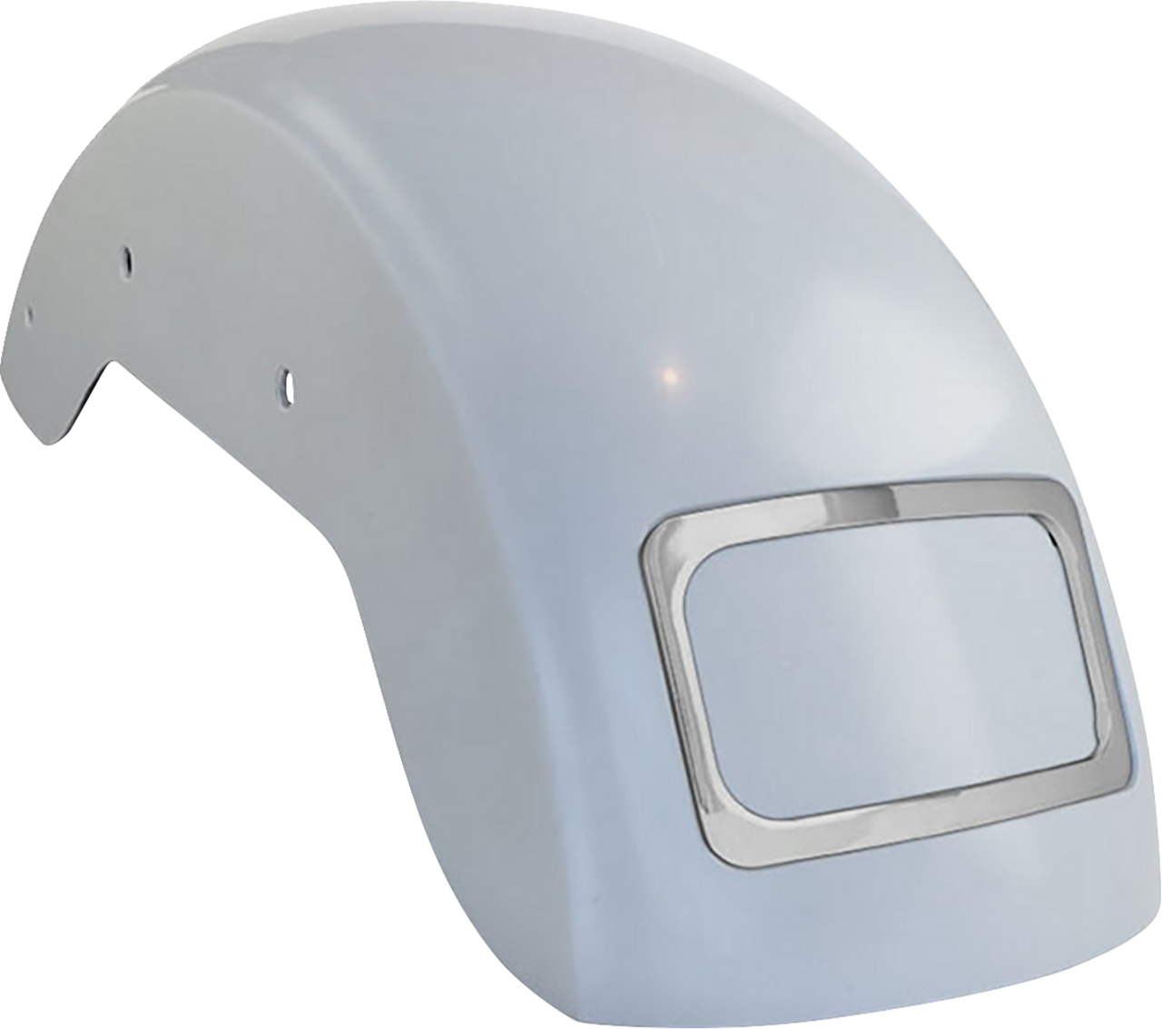 PAUL YAFFE BAGGER NATION The Fix Rear Fender Chrome Frame Plate M8