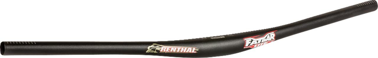 Renthal Fatbar Lite35 760mm 10mm Rise Black M164-01-BK - J J