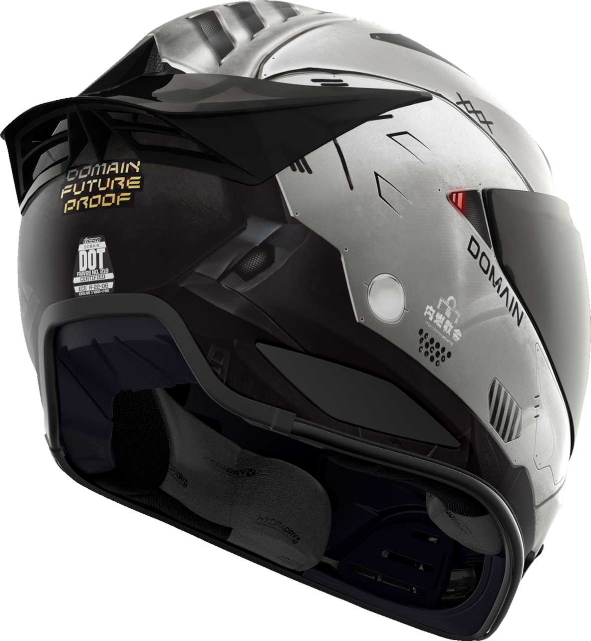 custom fit motorcycle helmets Custom Motorcycle Helmet: XF-GP Kevlar Fiber, Cafe Racer Style