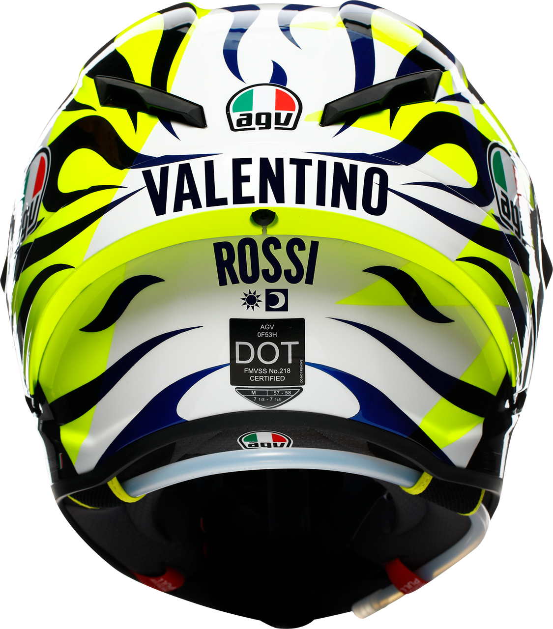 agv helmet soleluna Pista GP RR - 2023 - Limited the front air vents developed through racing experience and the new Aero Spoilerdesigned in the wind tunnel maximize performance and provide stability even at high speeds in sports riding AGV Pista GP RR Helmet