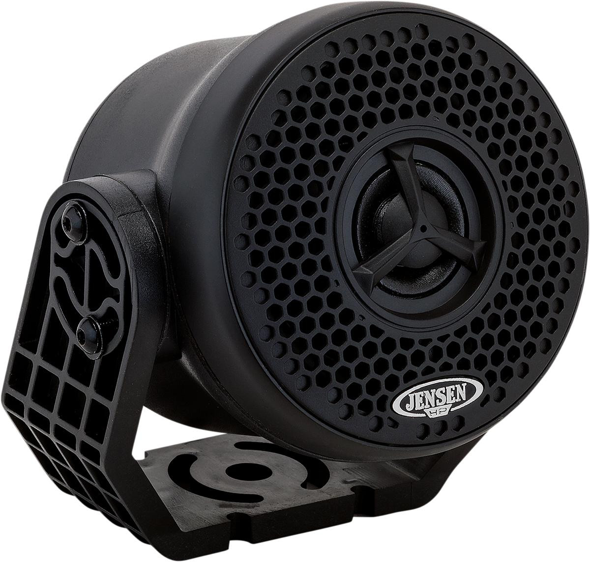 Jensen 2-Way Speakers Black JXHD30PS - J J Motorsports