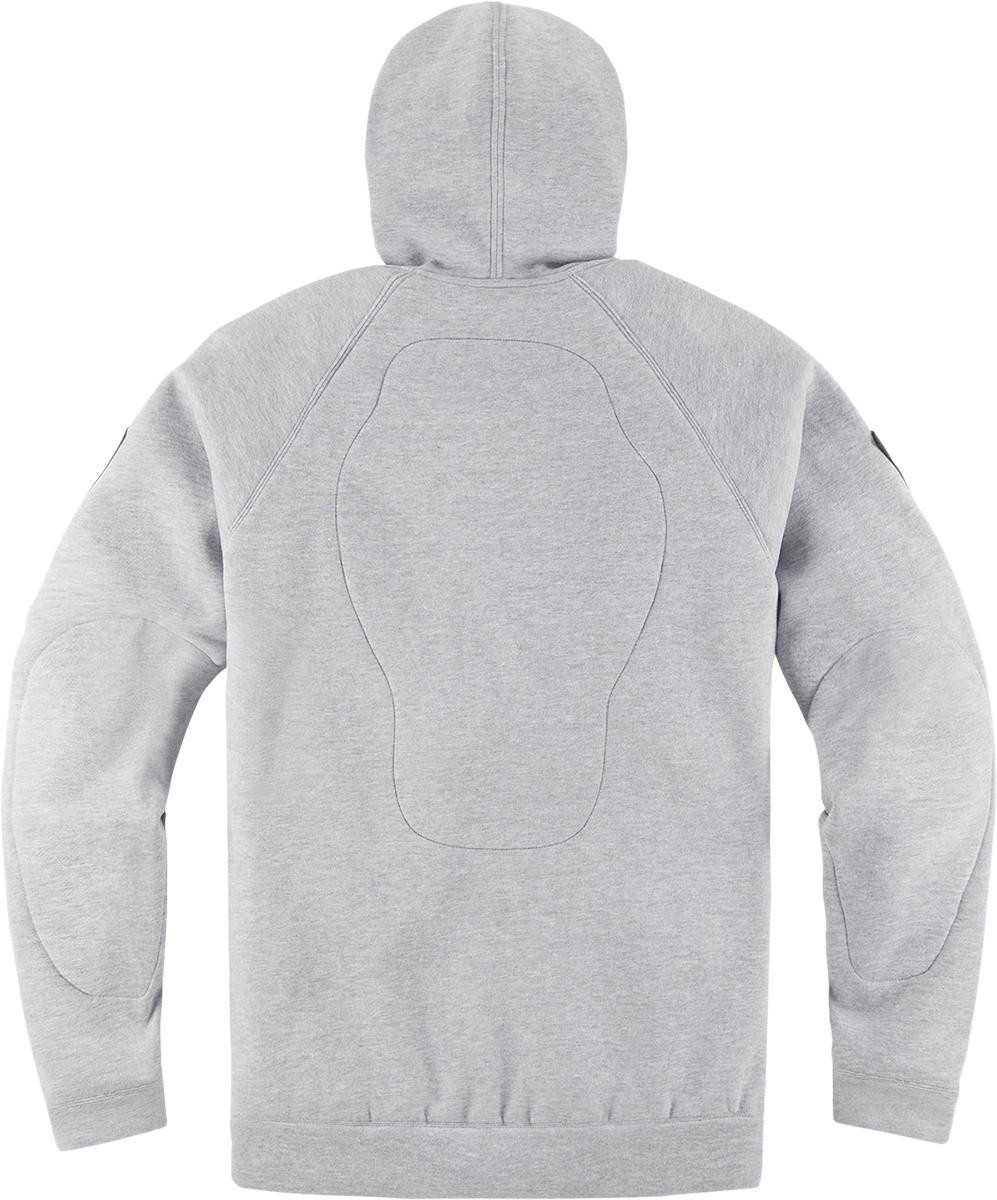 Icon Uparmor Hoodie Gray Large 3050-6149 - J J Motorsports