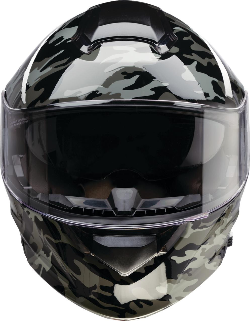 black camo motorcycle helmet Z1R Solaris 2.0 Modular The V1 Bnkr Helmet delivers an array of elevated features to improve rider safety Z1R Solaris 2.0 Modular Helmet
