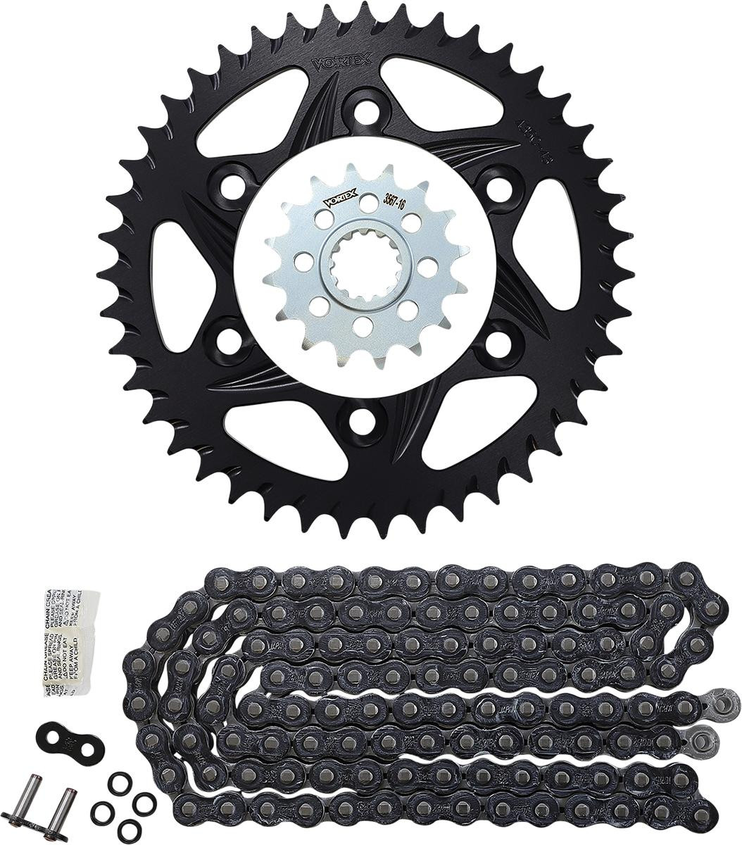 Vortex Chain Kit Black CK6471 - J J Motorsports