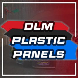 Different Dirt Late Model Plastic Doors and Quarter Panels