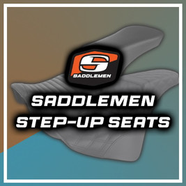 Upgrade Your Motorcycle's Comfort and Style with Saddlemen Step-Up Seats