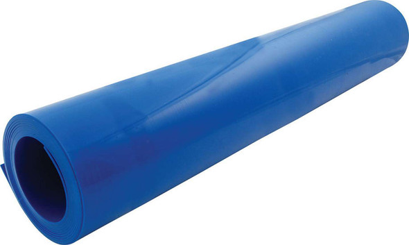 Chevron Blue Plastic 10ft x 24in ALL22440