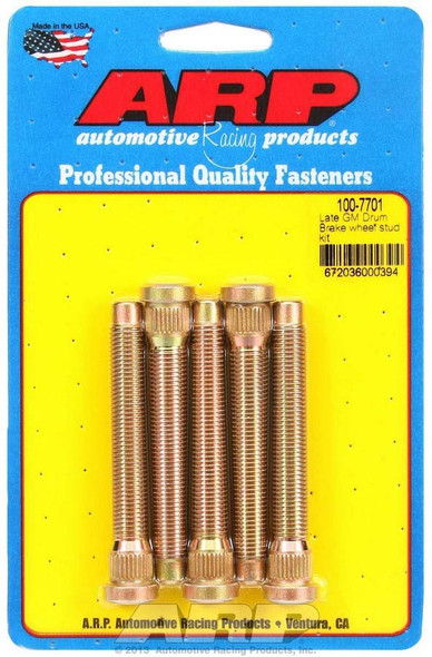 Wheel Stud Kit - 7/16-20 3.165/.486 Knurl (5) ARP100-7701