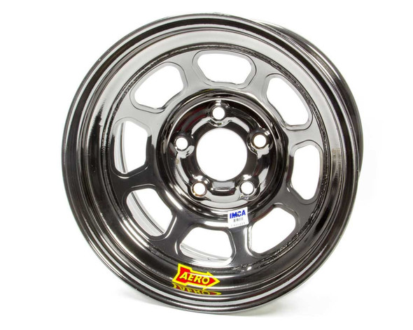 15x8 4in 5.00 Black Chrome ARW52-985040BLK