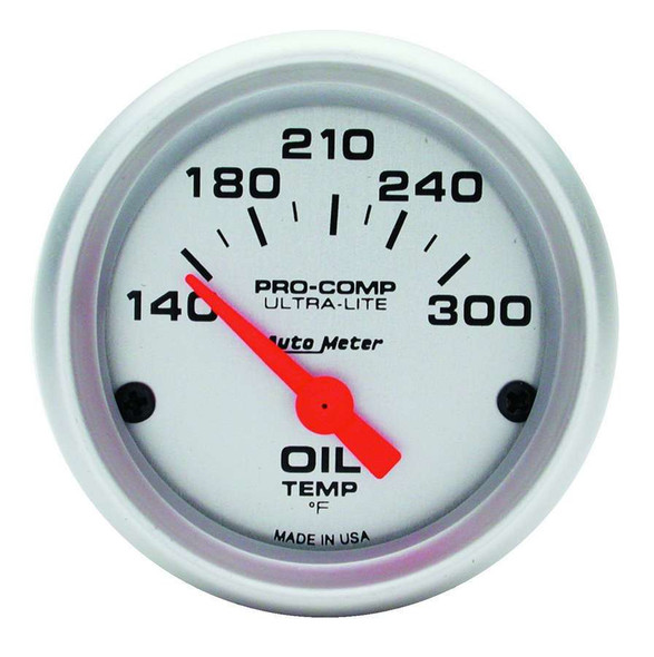 Ultra-Lite 2-1/16 Oil Temp. 140-300 F. Elect. ATM4348