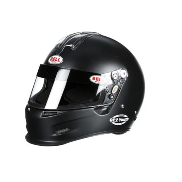 GP2 Youth Helmet Flat Black 3XS SFI24.1-15 BEL1425012