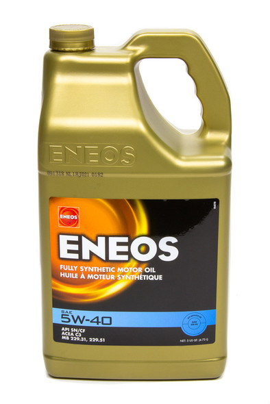 Full Syn Oil 5w40 5 Qt  ENO3704-320