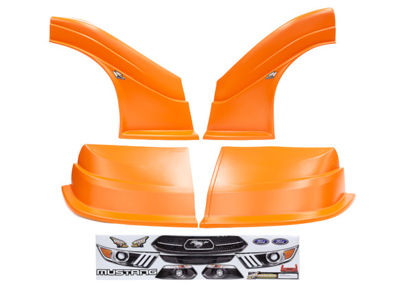 MD3 Evo DLM Combo Flt RS Mustang Orange FIV32323-43554-OR-FR