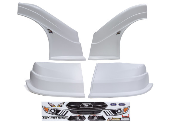 MD3 Evo DLM Combo Flt RS Mustang White FIV32323-43554-W-FR