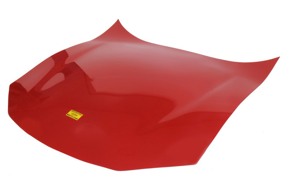 ABC Fiberglass Hood Flat Red FIV670-3301-R