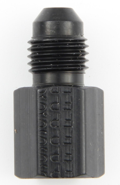 Gauge Adapter Fitting #3 x 1/8 FPT Str Black FRG495020-BL