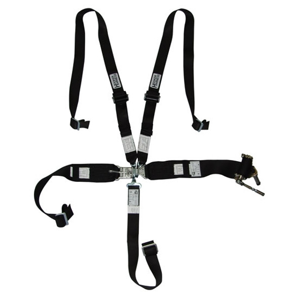 5-pt Harness System Hans LL USD Rachet Adj Blk HRH53100