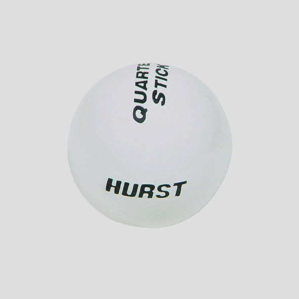 Quarter Stick Knob-White  HUR163-1036