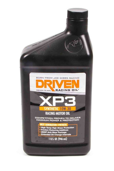 XP3 10w30 Synthetic Oil 1 Qt Bottle JGP00306